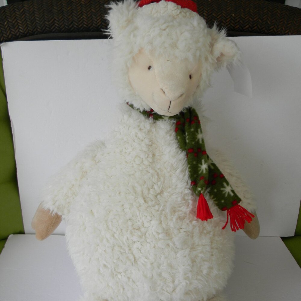 NWT G.I.L.I. Holiday Plush Animal Buddies 26"TALL LLAMA GIFT